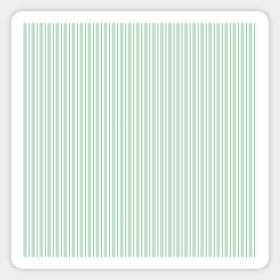 GREEN VINTAGE STRIPES Sticker